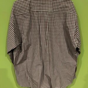 Tommy Hilfiger plaid dress or sport shirt. Button down.